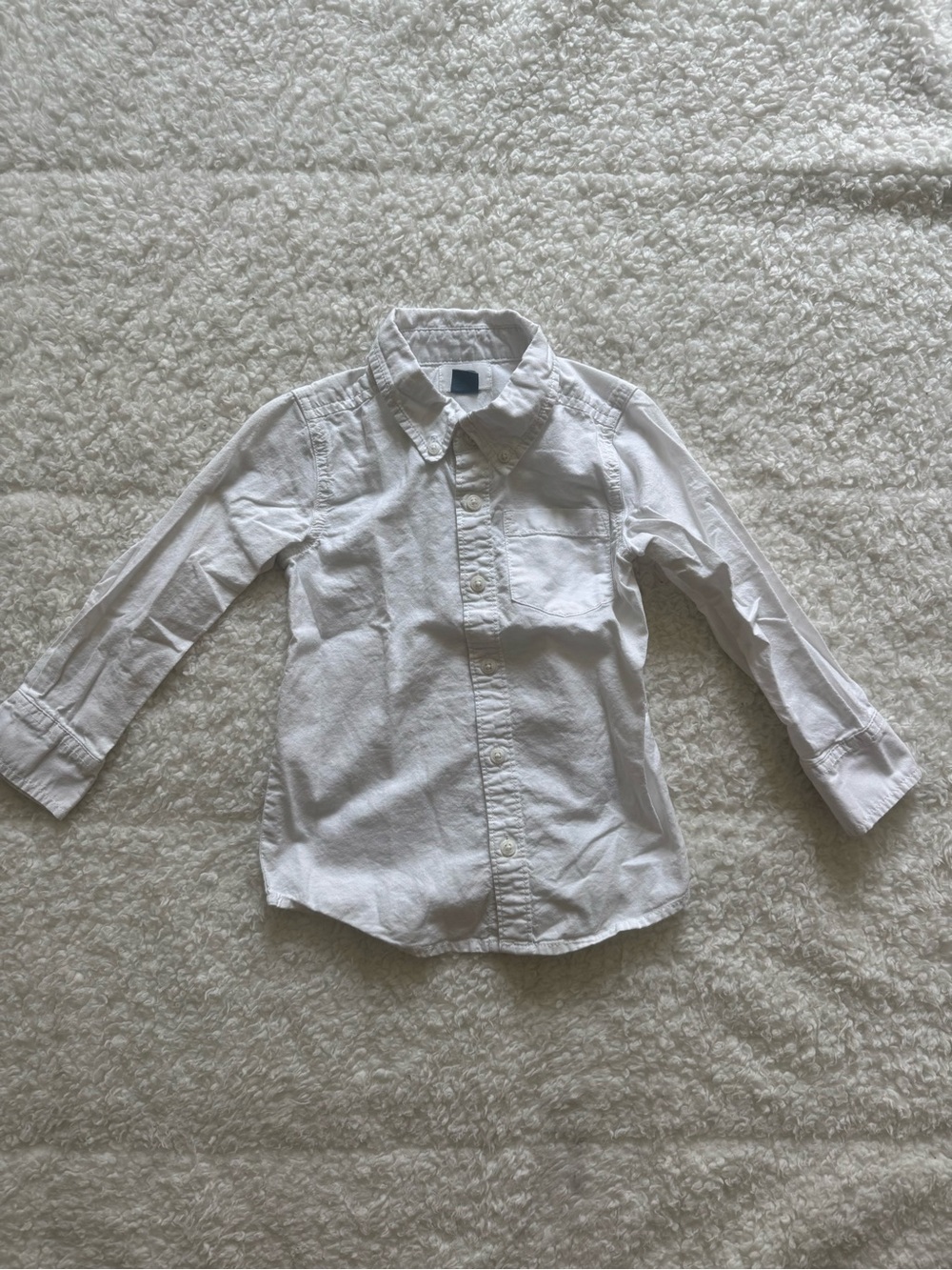 Old Navy boys white oxford